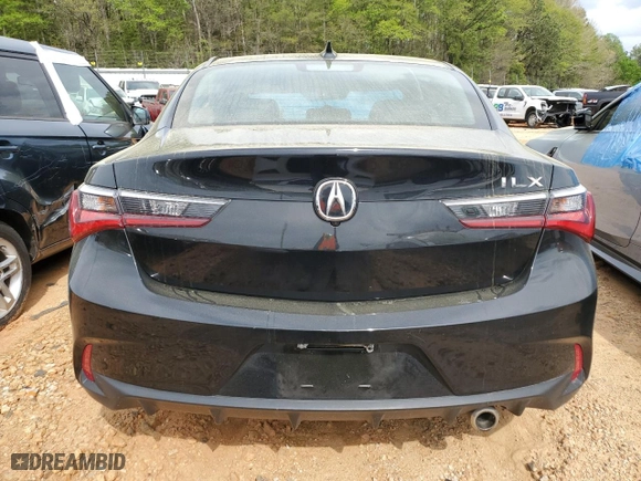 2021 Acura ILX w/Premium Package with VIN 19UDE2F72MA009643, listed as a Copart auction lot 50046975 with 26,044 mi miles and Salvage Title. Bid and sale history available at carsss.com. Image 6.