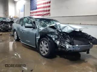2007 Ford Five Hundred SEL with VIN 1FAHP24127G130494, listed as a Copart auction lot 80520394 with 0 mi miles and Salvage Title. Bid and sale history available at carsss.com. Image 4.