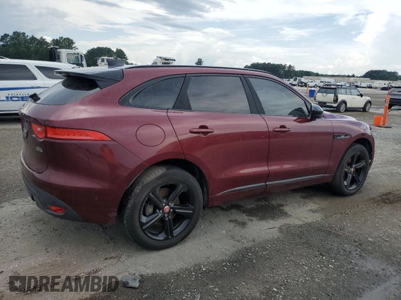 2017 Jaguar F-Pace 35t R-Sport with VIN SADCL2BV6HA495985, listed as a Copart auction lot 63428675 with 134,403 mi miles and Clean title. Bid and sale history available at DreamBid. Image 3.