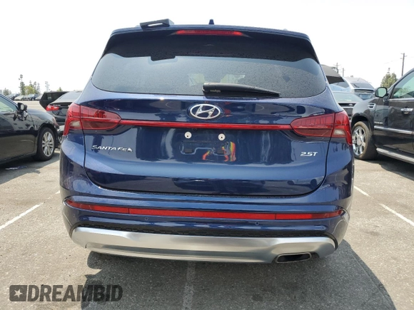 2023 Hyundai Santa Fe Calligraphy with VIN 5NMS5DALXPH508982, listed as a Copart auction lot 59233405 with 25,193 mi miles and Salvage title. Bid and sale history available at DreamBid. Image 6.