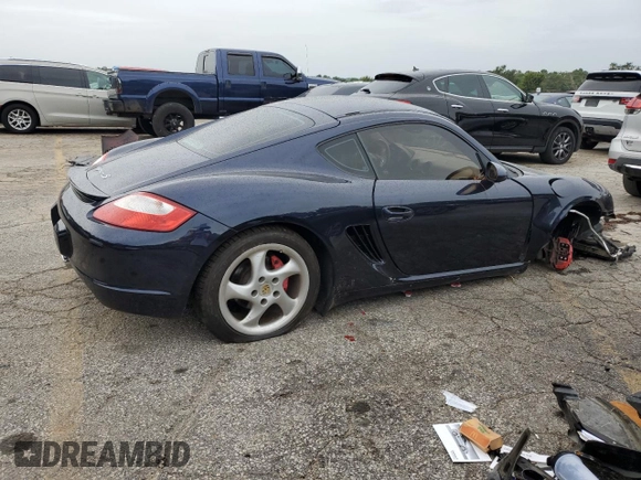 2006 Porsche Cayman S с VIN WP0AB298X6U781940, выставлен на аукционе Copart как лот 70092204 с пробегом 116 506 миль миль и Списание • Salvage title. История ставок и продаж доступна на DreamBid. Изображение 3.