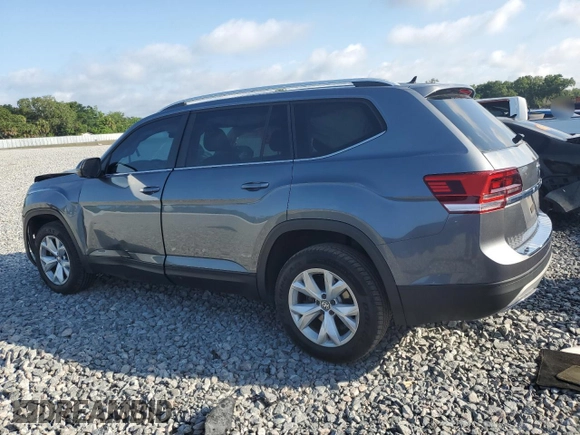 2018 Volkswagen Atlas S with VIN 1V2AP2CA6JC596049, listed as a Copart auction lot 55740605 with 73,298 mi miles and Non repairable. Bid and sale history available at DreamBid. Image 2.