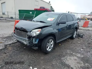 2017 Chevrolet Equinox LS z VIN 2GNALBEK0H1565034, wystawiony jako IAAI lot #42343175 z przebiegiem 139 329 mil mil oraz . Historia ofert i sprzedaży dostępna na DreamBid. Obrazek 2.