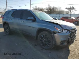 2021 Chevrolet Traverse RS with VIN 1GNERJKW2MJ173710, listed as a Copart auction lot 50771585 with 36,490 mi miles and Salvage Title. Bid and sale history available at carsss.com. Image 4.