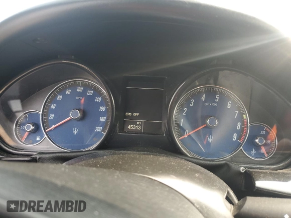 2014 Maserati GranTurismo Sport z VIN ZAM45VLA8E0114481, wystawiony jako Copart lot #58769155 z przebiegiem 45 313 mil mil oraz Szkoda całkowita • Salvage title. Historia ofert i sprzedaży dostępna na DreamBid. Obrazek 9.