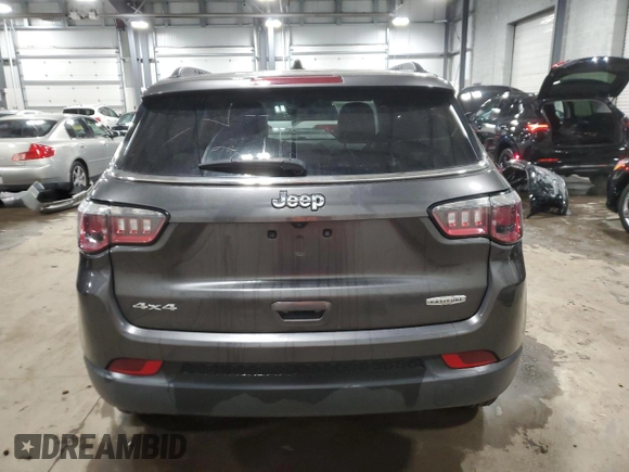 2019 Jeep Compass Altitude with VIN 3C4NJDBB9KT659774, listed as a Copart auction lot 81197214 with 135,196 mi miles and Non repairable. Bid and sale history available at DreamBid. Image 6.