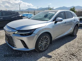 2024 Lexus RX 350h with VIN 2T2BBMCA6RC049507, listed as a Copart auction lot 62135945 with 7,033 mi miles and Salvage title. Bid and sale history available at DreamBid. Image 1.