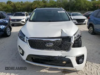 2016 Kia Sorento SX z VIN 5XYPK4A50GG008162, wystawiony jako Copart lot #55602355 z przebiegiem 49 987 mil mil oraz Szkoda całkowita • Salvage title. Historia ofert i sprzedaży dostępna na DreamBid. Obrazek 5.