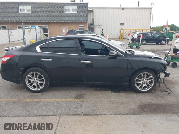 2011 Nissan Maxima SV with VIN 1N4AA5AP1BC855467, listed as a IAAI auction lot 42335311 with 169,261 mi miles and . Bid and sale history available at DreamBid. Image 14.