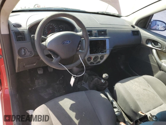 2007 Ford Focus S with VIN 1FAHP31N17W155180, listed as a Copart auction lot 48991395 with 210,400 mi miles and Salvage Title. Bid and sale history available at DreamBid. Image 8.