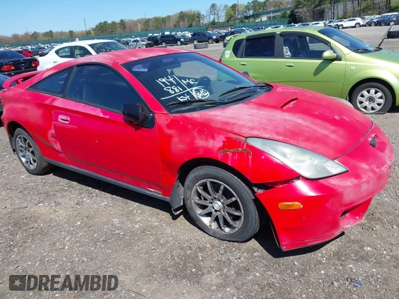 2001 Toyota Celica GT z VIN JTDDR32T310102622, wystawiony jako IAAI lot #42039714 z przebiegiem 194 881 mil mil oraz . Historia ofert i sprzedaży dostępna na DreamBid. Obrazek 1.