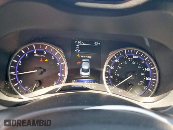 2017 Infiniti Q50 Premium с VIN JN1EV7AP4HM730755, выставлен на аукционе Copart как лот 52330185 с пробегом 93 292 миль миль и Чистый • Clean title. История ставок и продаж доступна на DreamBid. Изображение 9.