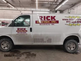 2019 Chevrolet Express Cargo with VIN 1GCWGAFG5K1321545, listed as a IAAI auction lot 41554480 with 43,749 mi miles and . Bid and sale history available at DreamBid. Image 15.