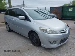 2009 Mazda 5 Sport with VIN JM1CR293190350150, listed as a IAAI auction lot 42155707 with 212,505 mi miles and . Bid and sale history available at DreamBid. Image 1.