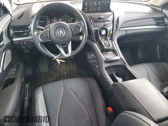 2022 Acura RDX Technology with VIN 5J8TC1H54NL007390, listed as a Copart auction lot 66625625 with 20,214 mi miles and Salvage title. Bid and sale history available at DreamBid. Image 8.