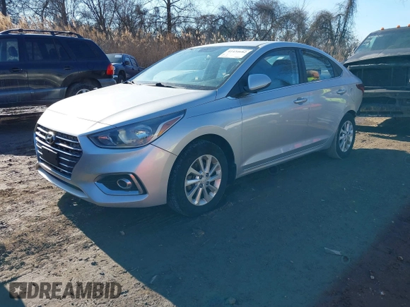 2019 Hyundai Accent SE with VIN 3KPC24A37KE039217, listed as a IAAI auction lot 41434682 with 149,943 mi miles. Bid and sale history available at carsss.com. Image 2.