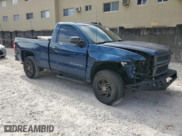 2015 Chevrolet Silverado 1500 Work Truck with VIN 1GCNCPEH7FZ308355, listed as a Copart auction lot 52236525 with 102,721 mi miles and Salvage Title. Bid and sale history available at DreamBid. Image 4.