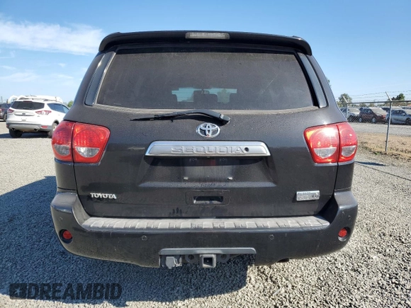 2008 Toyota Sequoia Platinum with VIN 5TDZY67A48S011450, listed as a Copart auction lot 70909604 with 238,985 mi miles and Salvage Title. Bid and sale history available at carsss.com. Image 6.