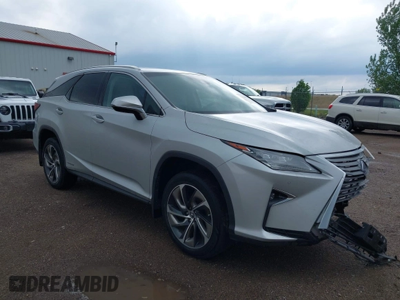 2018 Lexus RX 450hL Premium with VIN JTJDGKCA6J2003954, listed as a IAAI auction lot 42259774 with 93,706 mi miles and . Bid and sale history available at DreamBid. Image 1.