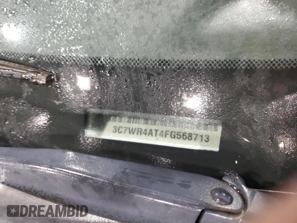 2015 Ram 2500 Tradesman z VIN 3C7WR4AT4FG568713, wystawiony jako Copart lot #54139165 z przebiegiem 174 210 mil mil oraz Czysty tytuł • Clean title. Historia ofert i sprzedaży dostępna na DreamBid. Obrazek 12.