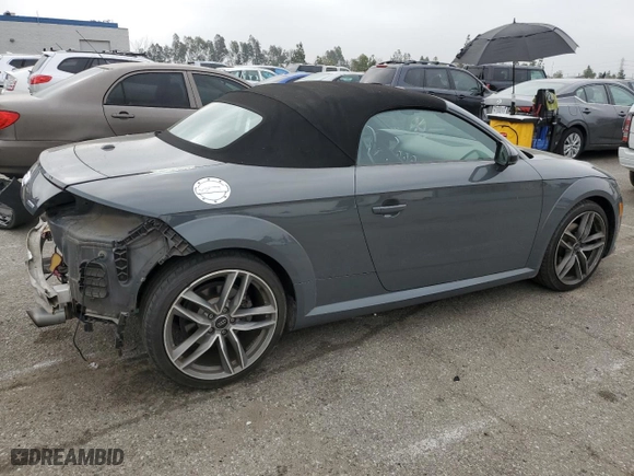 2017 Audi TT Roadster with VIN TRUT5CFV0H1022983, listed as a Copart auction lot 53056424 with NaN miles. Bid and sale history available at carsss.com. Image 3.