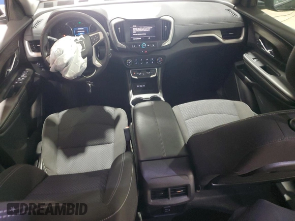 2024 GMC Terrain SLE with VIN 3GKALTEG7RL335778, listed as a Copart auction lot 55451515 with 28,324 mi miles and Salvage title. Bid and sale history available at DreamBid. Image 8.