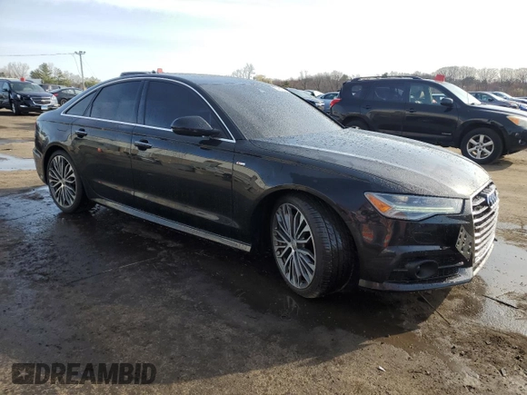 2017 Audi A6 Premium Plus with VIN WAUG8AFC8HN109607, listed as a Copart auction lot 51480755 with 109,309 mi miles and Salvage Title. Bid and sale history available at carsss.com. Image 4.