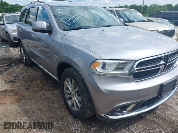 2016 Dodge Durango SXT with VIN 1C4RDHAG8GC330953, listed as a IAAI auction lot 42251138 with 118,604 mi miles and . Bid and sale history available at DreamBid. Image 1.