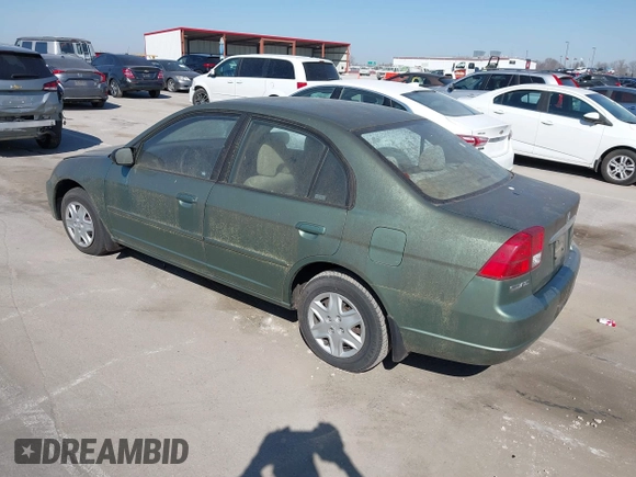 2003 Honda Civic LX with VIN 1HGES16593L019661, listed as a IAAI auction lot 41760926 with 40,230 mi miles and . Bid and sale history available at DreamBid. Image 3.