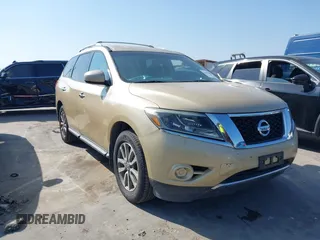 2013 Nissan Pathfinder SL with VIN 5N1AR2MN1DC657885, listed as a IAAI auction lot 41870987 with 167,875 mi miles and . Bid and sale history available at DreamBid. Image 1.