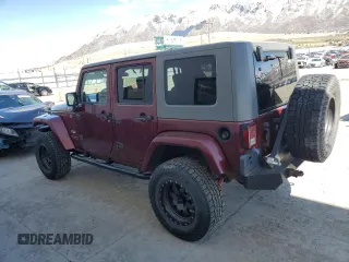 2008 Jeep Wrangler Unlimited Sahara with VIN 1J8GA59158L551550, listed as a Copart auction lot 50067005 with 152,061 mi miles and Salvage Title. Bid and sale history available at carsss.com. Image 2.