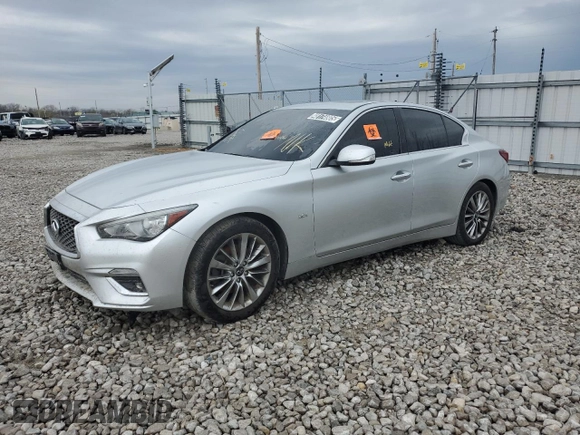 2020 Infiniti Q50 Luxe with VIN JN1EV7AP5LM206278, listed as a Copart auction lot 48174805 with 151,366 mi miles and Clean Title. Bid and sale history available at DreamBid. Image 1.