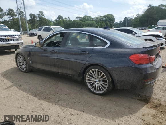 2015 BMW 4 Series 435i with VIN WBA4B1C50FG241420, listed as a Copart auction lot 54951415 with Not provided miles and Salvage title. Bid and sale history available at DreamBid. Image 2.