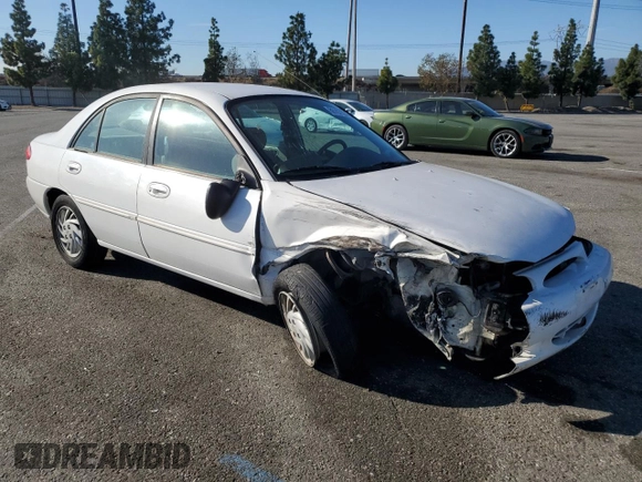 1997 Ford Escort LX with VIN 1FALP13PXVW380014, listed as a Copart auction lot 86107594 with 145,491 mi miles and Salvage Title. Bid and sale history available at carsss.com. Image 4.