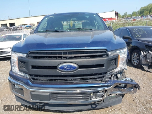 2019 Ford F-150 XL with VIN 1FTEX1EB9KKC09133, listed as a IAAI auction lot 40319582 with 151,728 mi miles. Bid and sale history available at carsss.com. Image 12.