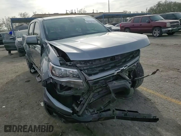 2021 Chevrolet Colorado 2WD Work Truck with VIN 1GCGSBEN5M1130655, listed as a Copart auction lot 42762755 with 109,716 mi miles and Salvage title. Bid and sale history available at DreamBid. Image 11.