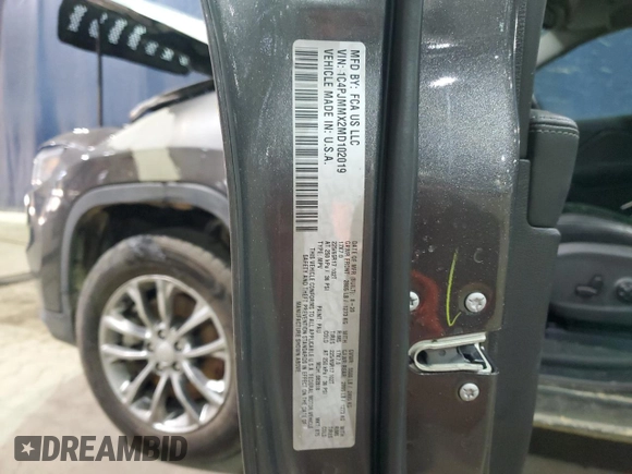 2021 Jeep Cherokee Latitude Lux z VIN 1C4PJMMX2MD102019, wystawiony jako Copart lot #49060065 z przebiegiem Nie podano mil oraz Czysty tytuł • Clean title. Historia ofert i sprzedaży dostępna na DreamBid. Obrazek 13.