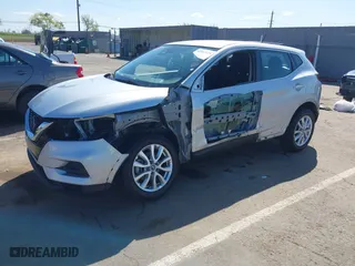 2021 Nissan Rogue Sport S with VIN JN1BJ1AV5MW568661, listed as a IAAI auction lot 41963229 with 64,221 mi miles. Bid and sale history available at carsss.com. Image 21.