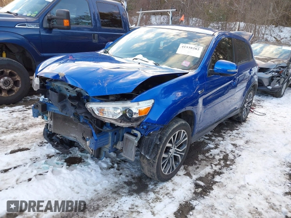 2016 Mitsubishi Outlander Sport 2.4 ES with VIN JA4AR3AWXGZ023932, listed as a IAAI auction lot 41538282 with 98,108 mi miles. Bid and sale history available at carsss.com. Image 2.
