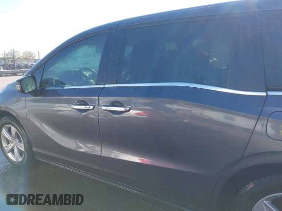 2019 Honda Odyssey EX-L with VIN 5FNRL6H70KB079516, listed as a IAAI auction lot 41857013 with 248,457 mi miles. Bid and sale history available at carsss.com. Image 15.