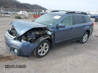 2014 Subaru Outback Premium with VIN 4S4BRBCC5E3243515, listed as a IAAI auction lot 41822302 with 149,034 mi miles and . Bid and sale history available at DreamBid. Image 2.