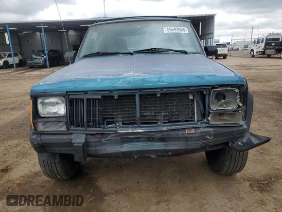 1996 Jeep Cherokee Sport with VIN 1J4FJ68S3TL251074, listed as a Copart auction lot 59593955 with 181,482 mi miles and Salvage title. Bid and sale history available at DreamBid. Image 5.
