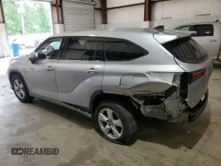 2022 Toyota Highlander L with VIN 5TDCZRAH6NS097981, listed as a Copart auction lot 54447185 with 60,934 mi miles and Salvage title. Bid and sale history available at DreamBid. Image 2.