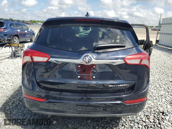 2020 Buick Envision Essence with VIN LRBFXCSA2LD081057, listed as a Copart auction lot 51265665 with 39,345 mi miles and Non Repairable. Bid and sale history available at carsss.com. Image 6.
