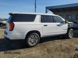 2021 GMC Yukon XL SLT with VIN 1GKS1GKD4MR252032, listed as a Copart auction lot 41763845 with 81,720 mi miles and Salvage Title. Bid and sale history available at carsss.com. Image 3.