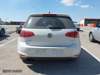 2015 Volkswagen Golf TSI SEL with VIN 3VW217AU9FM010318, listed as a IAAI auction lot 41895333 with 1 mi miles. Bid and sale history available at carsss.com. Image 16.