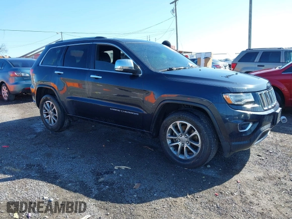 2014 Jeep Grand Cherokee Limited with VIN 1C4RJFBG2EC241307, listed as a IAAI auction lot 41975320 with 210,482 mi miles. Bid and sale history available at carsss.com. Image 13.