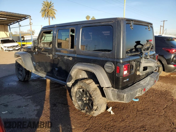 2023 Jeep Wrangler z VIN 1C4JJXN6XPW641266, wystawiony jako Copart lot #86495034 z przebiegiem Nie podano mil oraz Nie do naprawy • Non repairable. Historia ofert i sprzedaży dostępna na DreamBid. Obrazek 2.