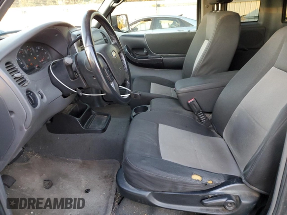 2010 Ford Ranger XL with VIN 1FTKR1ED4APA40767, listed as a Copart auction lot 82889124 with 123,333 mi miles and Salvage Title. Bid and sale history available at DreamBid. Image 7.