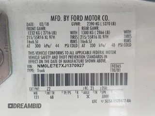2018 Ford Transit Connect XL с VIN NM0LE7E7XJ1370927, выставлен на аукционе IAAI как лот 42439594 с пробегом 96 074 миль миль и . История ставок и продаж доступна на DreamBid. Изображение 9.